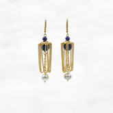 Серьги-кисточки «Советник императрицы»